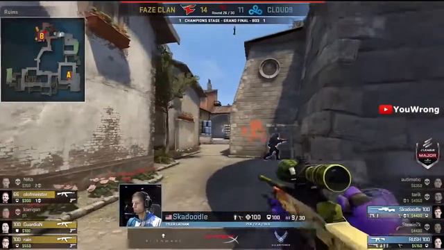 Cloud9 Vs FaZe FINAL Inferno ELEAGUE Boston Major HIGHLIGHTS (Best FİNAL!!)