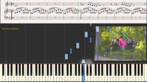 Крылатые качели - Ев. Крылатов (Ноты и Видеоурок для фортепиано)(лёгкий вариант) (piano cover)