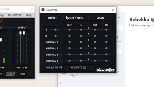 How to add music to a Skype Call with DirectWIRE by ESI Audio смотреть онлайн