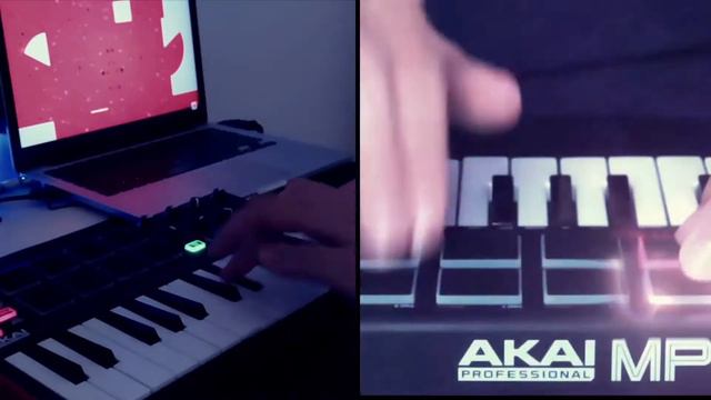 Coldplay Clocks - Piano Cover - AKAI MPK Mini смотреть онлайн