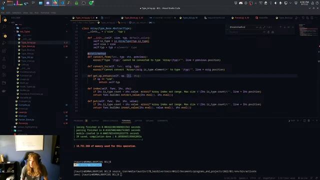 Working on my custom, compiled programming-language| BCL development #4 смотреть онлайн
