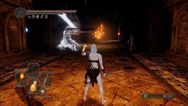 Dark Souls 2 - Undead Crypt : Co-op with Raime - Fume Knight смотреть онлайн