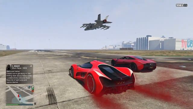 GTA 5 online - NEW DLC SMUGLLERS GROTTI VISION vs OCELOT XA 21 VS HYDRA, LET SE WHO GONNA WIN смотреть онлайн