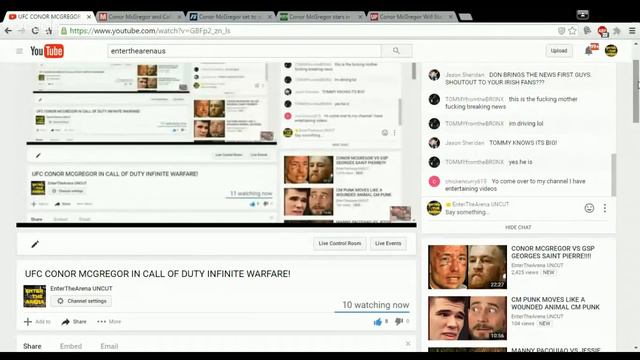 UFC CONOR MCGREGOR IN CALL OF DUTY INFINITE WARFARE! CONOR MCGREGOR IN SPACE! смотреть онлайн