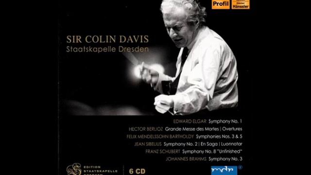 Sir Colin Davis Elgar & Mendelssohn Symphonies Staatskapelle Dresden смотреть онлайн