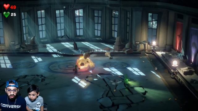 Dinosaurio en Mansion de Luigi | Luigi's Mansion 3 Capitulo 11 | Juegos Karim Juega смотреть онлайн