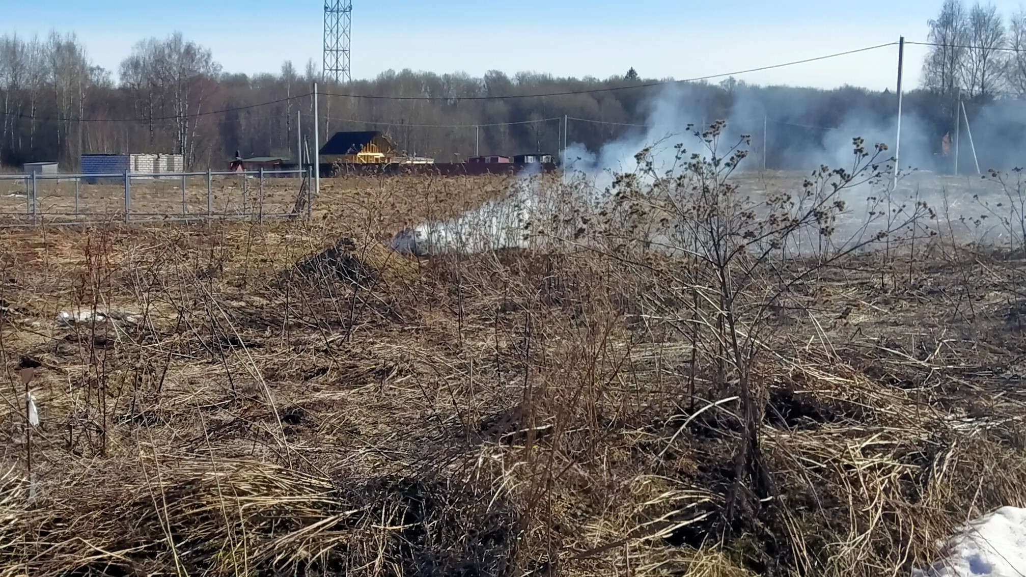 Участок в Шопше. Начало. Уборка территории. смотреть онлайн