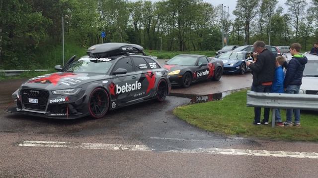 Gumball 3000 Audi R6 Jon Olsson getting ready 4 take off смотреть онлайн