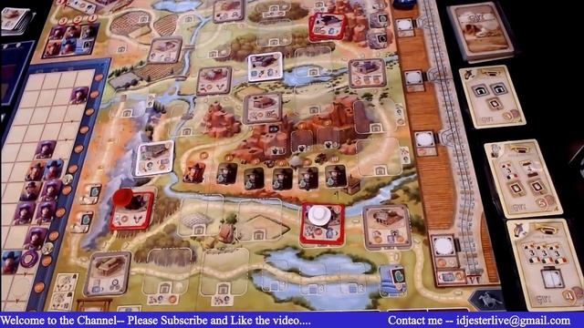 GREAT WESTERN TRAIL 2nd Edition SOLO Setup and Playthrough First Try P2 смотреть онлайн