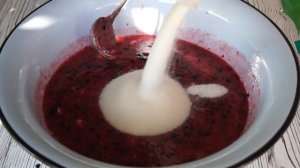 смородина с бананом и апельсином