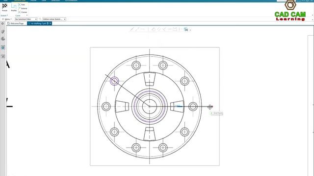 SIEMENS NX DRAFTING #2 | HOW TO CREATE SECTION VIEW FOR 2D DRAWING (NX 1953) смотреть онлайн
