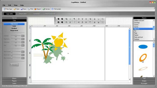 DTIC Zepires - Tutorial Logo Maker (básico) смотреть онлайн