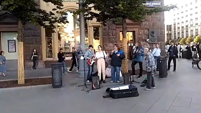 м Пушкинская! Группа Именины! 10.07.2020 смотреть онлайн