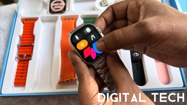 WS-X9 Ultra Smart Watch | ?? 075 555 5881 | 2.2 Inch Display | FREE Tempered | 07 Straps | Review смотреть онлайн