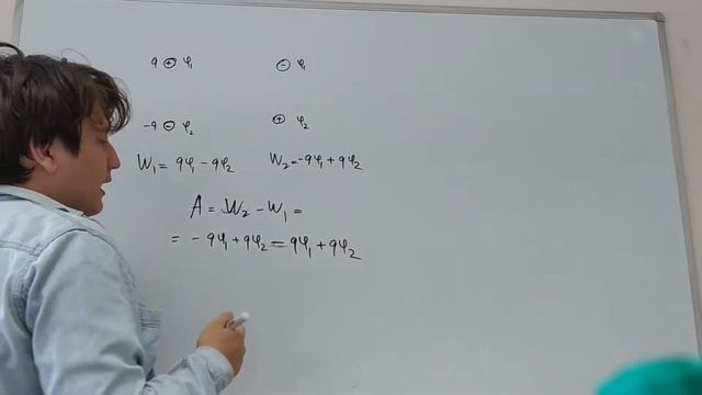 Задача про диполь с муниципального этапа ВСОШ смотреть онлайн