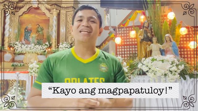 JANUARY 12, FIESTA HOLY FAMILY PARISH “IKAW NAMAN! CONTINUE THE LEGACY OF YOUR FAMILY” #HolyFamily