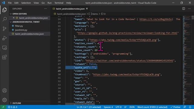 Scrape Twitter data into a beautiful HTML Table using Twint with No API Key смотреть онлайн