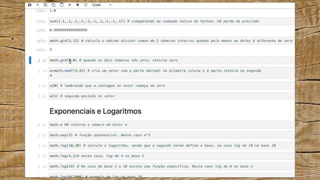 Pacote Math no Python - parte 2 смотреть онлайн