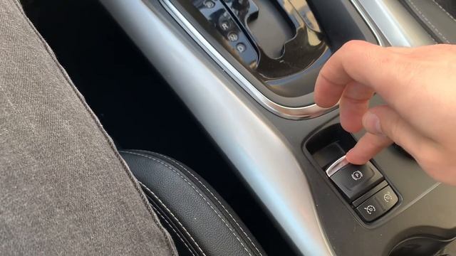 Быстрое отключение автоматического стояночного тормоза Рено Каджар(Renault Kadjar)