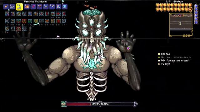 Terraria 1.4.4 Zenith Seed Legendary Mode Moon Lord смотреть онлайн
