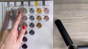 Тестирование красителя #Estel Sensation на соответствие оттенкам в палитре.