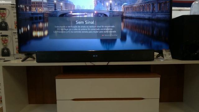 Soundbar LG SNH5, Subwoofer Bluetooth, com 4.1 Canais com Tecnologia DTS Virtual X e AI Sound Pro. смотреть онлайн