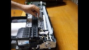 HP Officejet 7110 disassembled & assembled فك وتركيب