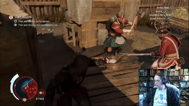 Assassin's Creed III Remastered LP - Capturing Fort Division смотреть онлайн