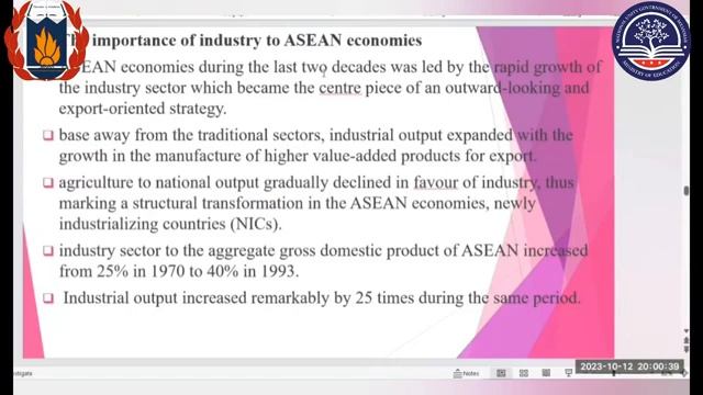 AiO4 Geography ASEAN COUNTRIES Lecture 1 смотреть онлайн