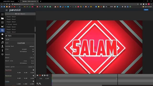 СОЗДАЁМ INTRO ОНЛАЙН ЗА 5 МИНУТ | TUTORIAL 2020 | PANZOID смотреть онлайн