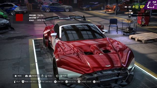 Need For Speed Heat Car Customization - Aston Martin DB11 Vinyl-Wrap Build смотреть онлайн