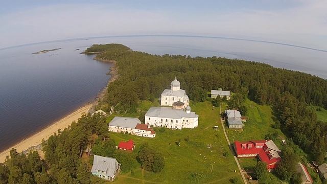 Архангельская область, Онежский район, Кий-остров, Кийский Крестный монастырь смотреть онлайн