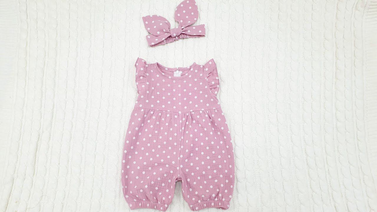 Как сшить летний комбинезон для девочки своими руками. смотреть онлайн