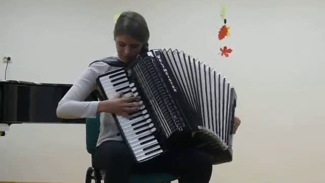 Т. Тарасова ТАНГО ПРИ СВЕЧАХ, исп. Рогова Милена (аккордеон) смотреть онлайн
