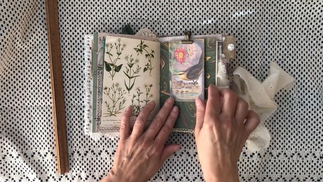 Hardback Book Cover Junk Journals Flip Through ALL SOLD THX!!! смотреть онлайн