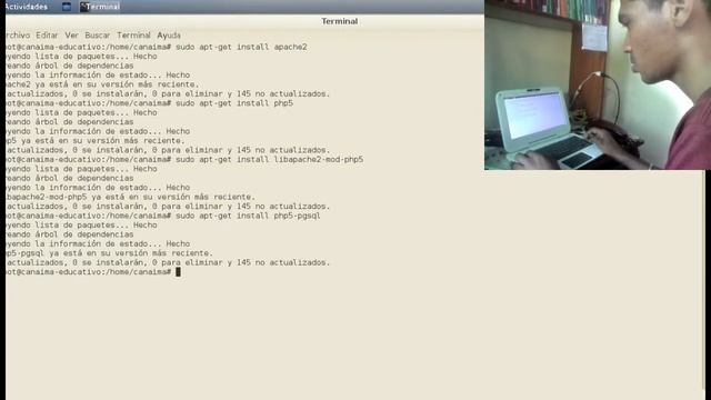 Como instalar Apache, php y Postgresql en Linux . смотреть онлайн