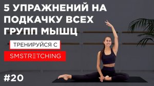 Быстрая тренировка на подкачку всех групп мышц тела ? | SMSTRETCHING