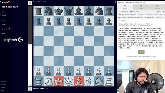 How to Git Gud at Chess 960 | Day 1 Analysis vs Levon Aronian, Domínguez, and MVL смотреть онлайн