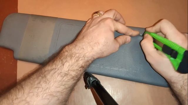 Солнцезащитные козырьки V класс своими руками в Mercedec Vito 638