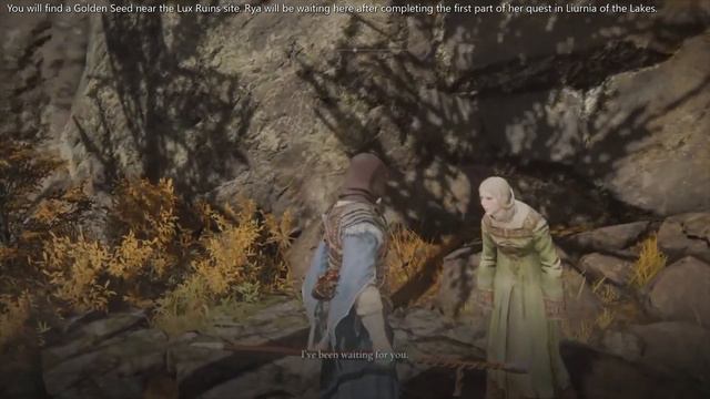 Elden Ring [Golden Seed and Dialogue with Rya at Lux Ruins in Altus Plateau] смотреть онлайн