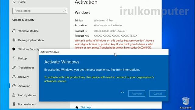 Change Windows 10 Enterprise To Windows 10 Pro