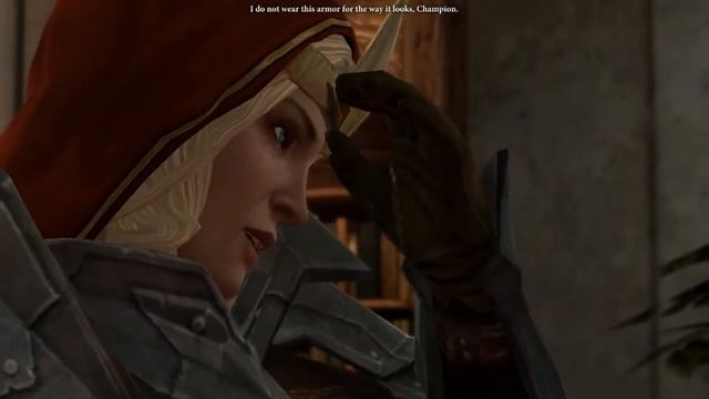 Dragon age 2: Hawke tries hitting on Knight-Commander Meredith смотреть онлайн