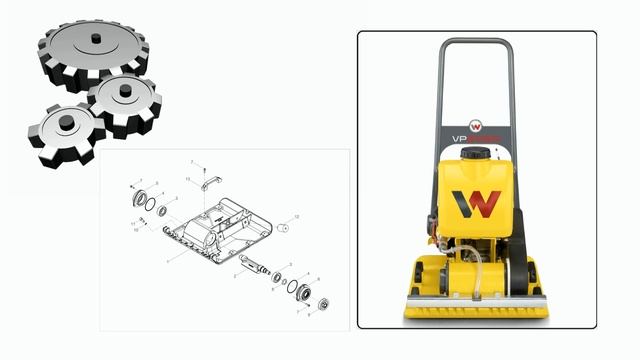 Виброплита Wacker neuson VP2050Aw I Wacker Center смотреть онлайн
