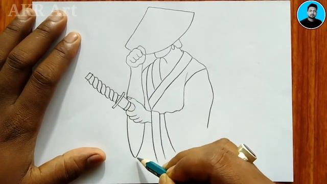 Now to draw a Ninja Warrior easy step by step / Ninja Warrior drawing easy step by step смотреть онлайн