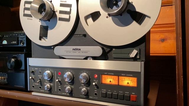 Revox B77 MKII Reel to Reel Demonstration Video. смотреть онлайн