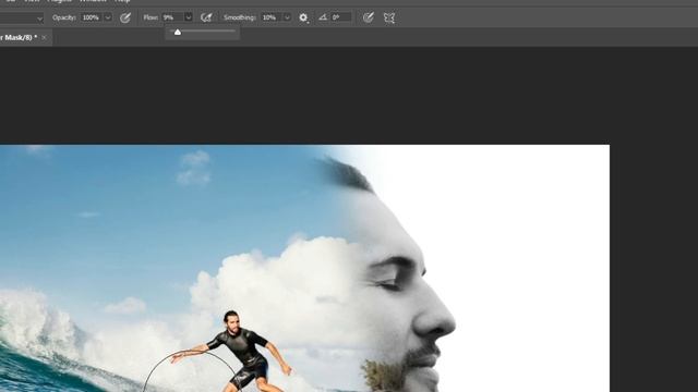 How to create a double exposure effect in Photoshop! #sukasstudio #photoshop смотреть онлайн