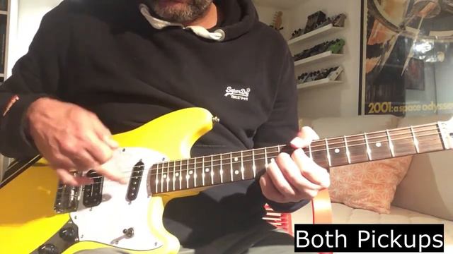 Fender Squier Bullet Mustang, Single coil vs Humbucker - No Backing Track. смотреть онлайн