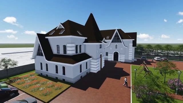 Наш проект нового храма в Рязани.Стадия - Генплан смотреть онлайн