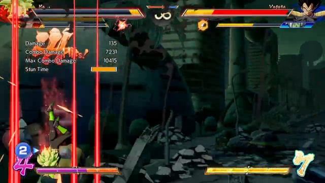 DRAGON BALL FighterZ Kefla new easy full screen 100% combo смотреть онлайн
