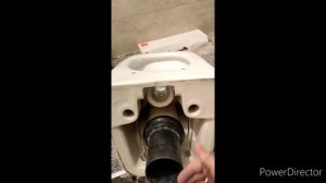 Установка подвесного унитаза